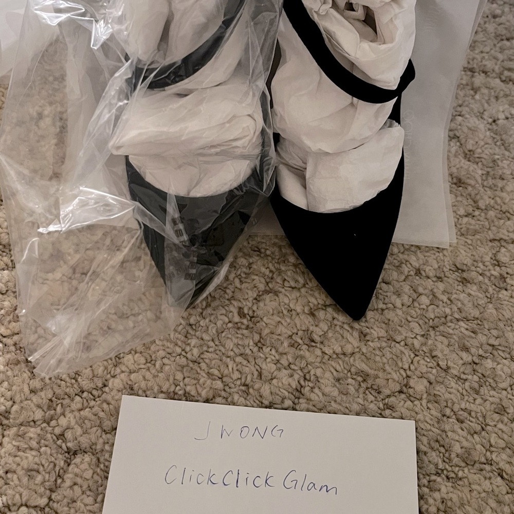 Jimmy Choo black suede davos 100 sz 36 heels pumps shoes